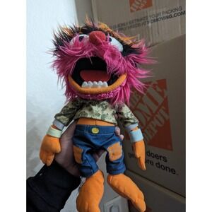 The Muppets Babies‎ Animal Plush Disney Store Camo Hoodie Stuffed 12" Doll Toy